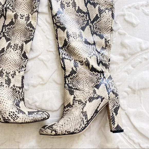 BOGO Cole Haan Snake Glenda Boots New $300